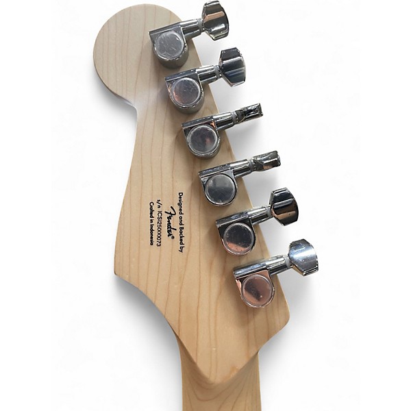 Used Squier Bullet Stratocaster Surf Green Solid Body Electric Guitar