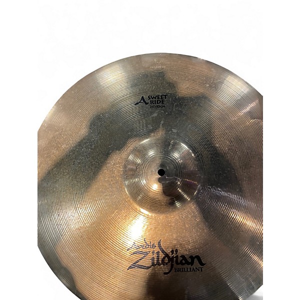 Used Zildjian 21in A Series Sweet Ride Cymbal