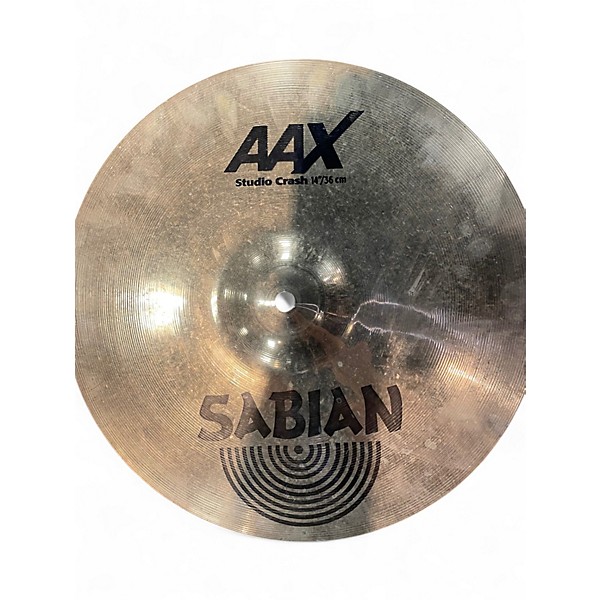 Used SABIAN 14in AAX Crash Cymbal