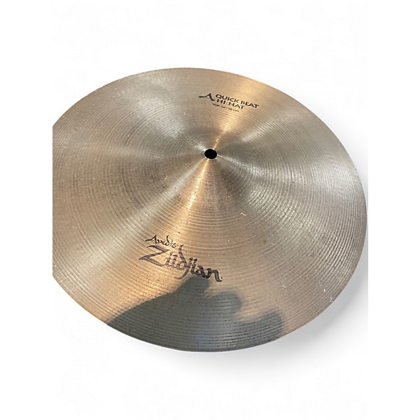 Used Zildjian 14in Quick Beat Hi Hat Pair Cymbal