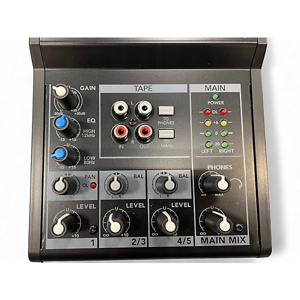Used Mackie Mix5 Powered Mixer