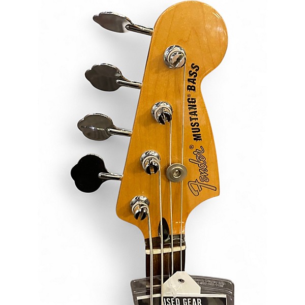 Used Fender Mustang Bass OFF WHITE Electric Bass Guitar