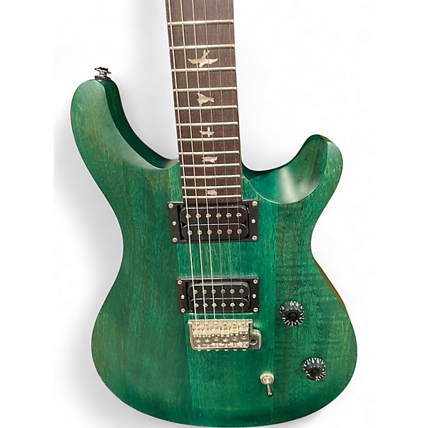 Used PRS CE24 Green Solid Body Electric Guitar
