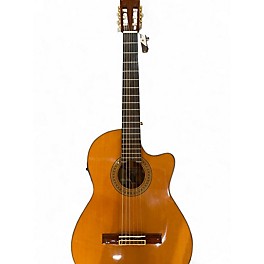 Used Yamaha CGX171CCA Brown Classical Acoustic Electric Guitar