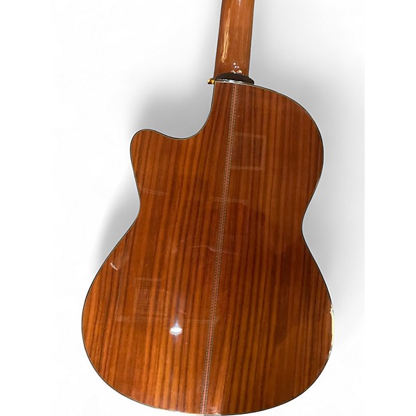 Used Yamaha CGX171CCA Brown Classical Acoustic Electric Guitar