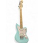 Used Squier Mini Jazzmaster Daphne Blue Solid Body Electric Guitar thumbnail