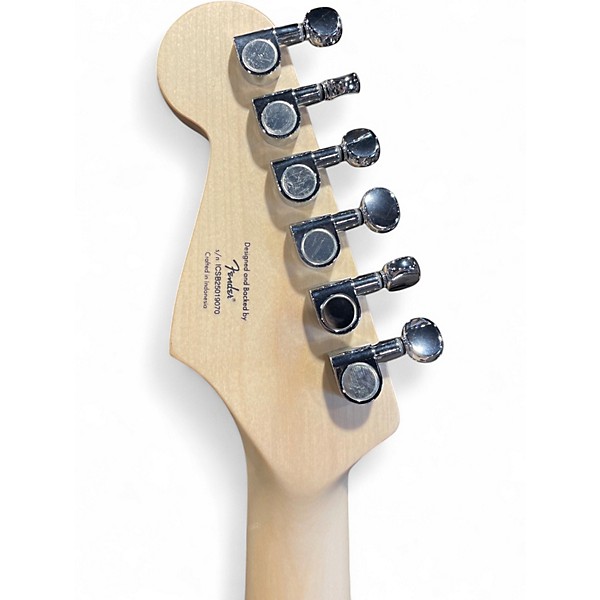 Used Squier Mini Jazzmaster Daphne Blue Solid Body Electric Guitar