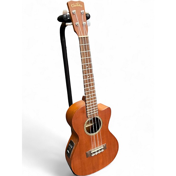 Used Cordoba 20TMCE Tenor Natural Ukulele