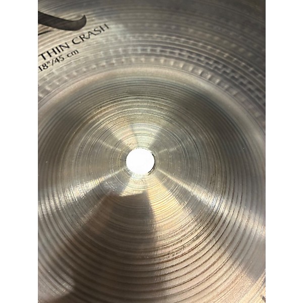Used Zildjian 18in A Series Medium Thin Crash Cymbal