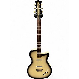 Used Danelectro 56 U2 Silverburst Solid Body Electric Guitar
