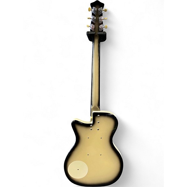 Used Danelectro 56 U2 Silverburst Solid Body Electric Guitar
