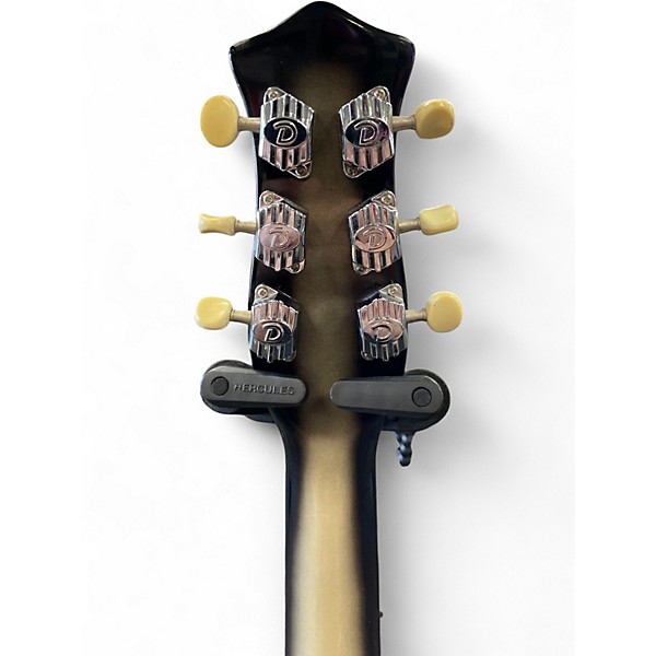 Used Danelectro 56 U2 Silverburst Solid Body Electric Guitar