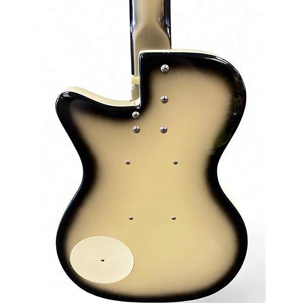 Used Danelectro 56 U2 Silverburst Solid Body Electric Guitar