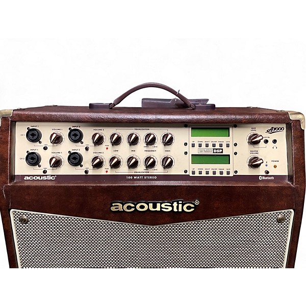 Used Acoustic A1000 2x50W Stereo Acoustic Guitar Combo Amp