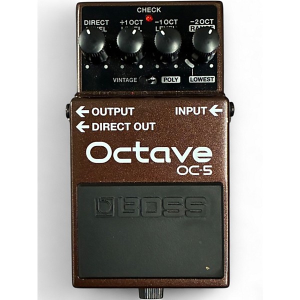 Used BOSS OC-5 Effect Pedal