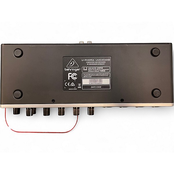 Used Behringer U-Phoria UMC404HD Audio Interface