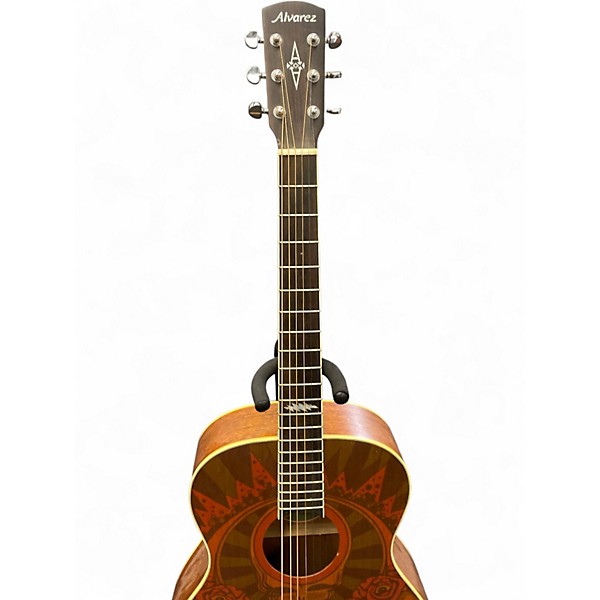 Used Alvarez af65gdm Antique Natural Acoustic Guitar