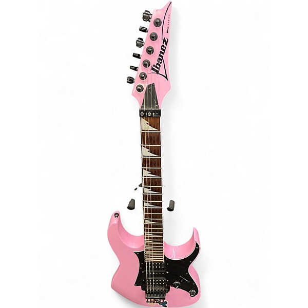Used 2019 Ibanez RG450EXB Pink Solid Body Electric Guitar