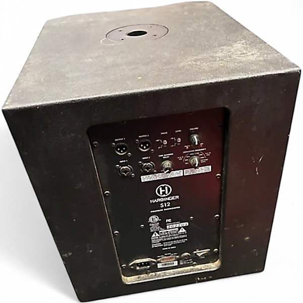 Used Harbinger vs12 Powered Subwoofer