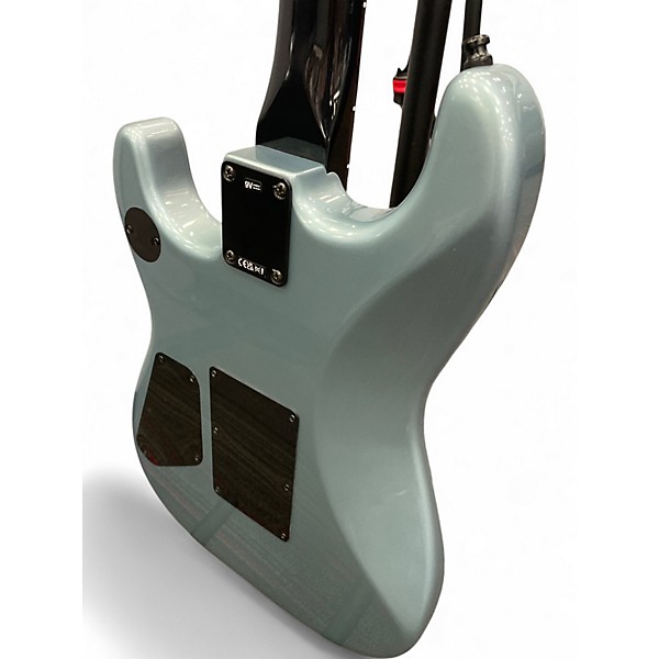 Used Fender TOM MORELLO 'ARM THE HOMELESS' Ice Blue Metallic Solid Body Electric Guitar
