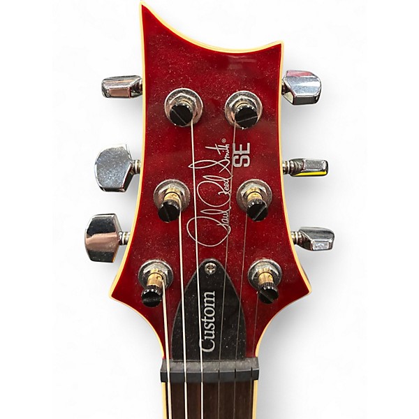 Used PRS SE Custom 22 Semi-Hollowbody Cherry Hollow Body Electric Guitar