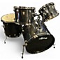 Used Ludwig 5 Piece Classic Maple Black Galaxy Drum Kit thumbnail