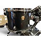 Used Ludwig 5 Piece Classic Maple Black Galaxy Drum Kit