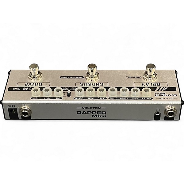 Used Valeton DAPPER MINI DELAY/CHORUS/DRIVE Effect Processor
