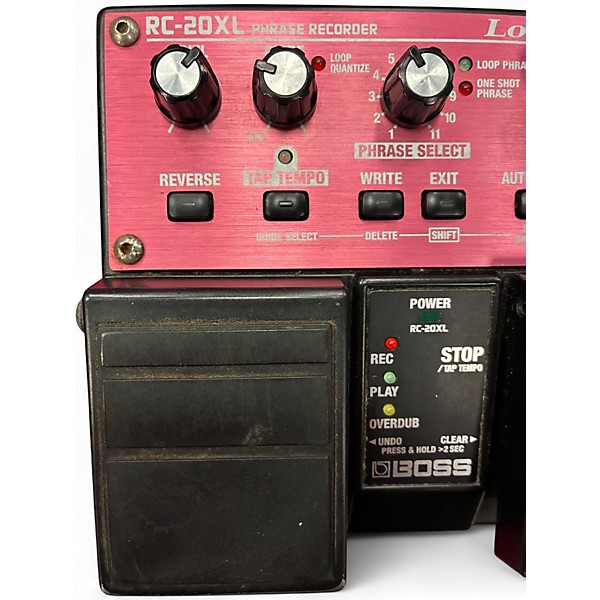 Used BOSS RC20XL Loop Station XL Twin Pedal