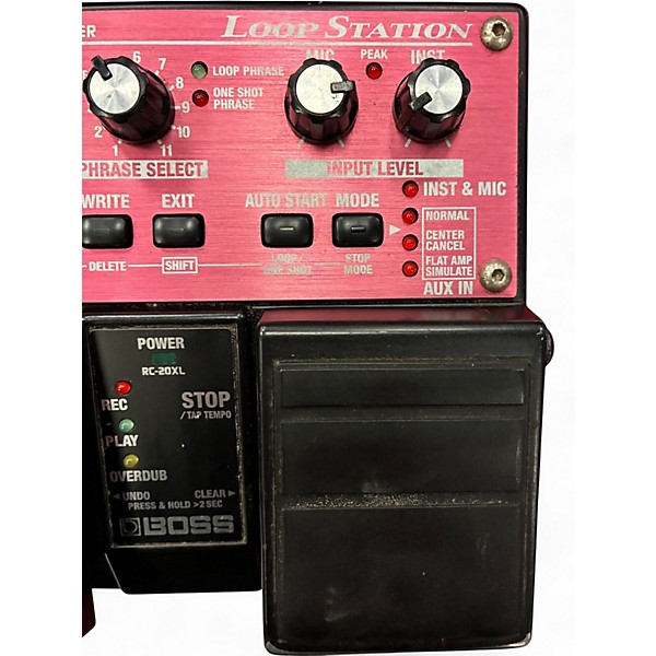 Used BOSS RC20XL Loop Station XL Twin Pedal