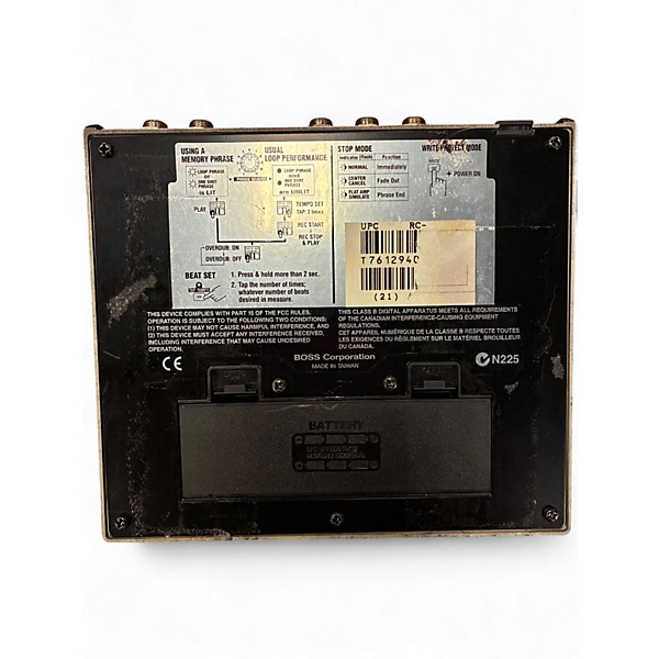 Used BOSS RC20XL Loop Station XL Twin Pedal