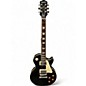 Used Epiphone Les Paul Standard Ebony Solid Body Electric Guitar