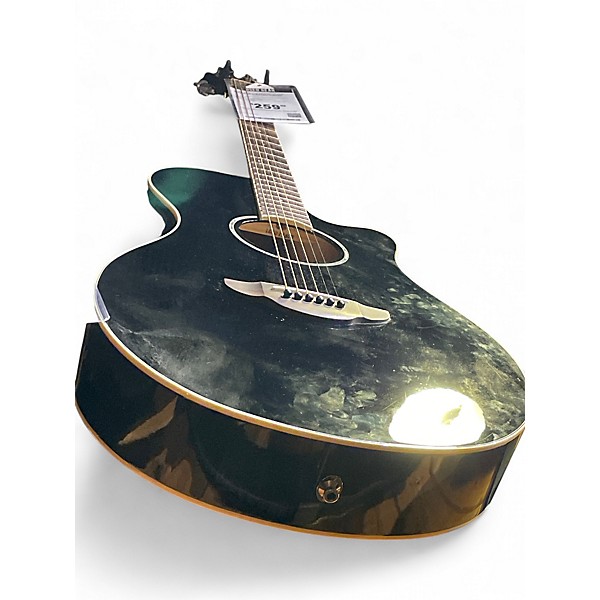 Used Yamaha APX600 Black Acoustic Electric Guitar