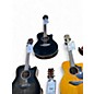 Used Yamaha APX600 Black Acoustic Electric Guitar