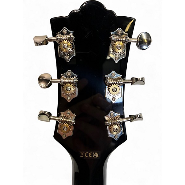 Used Guild t50 slim Black Hollow Body Electric Guitar