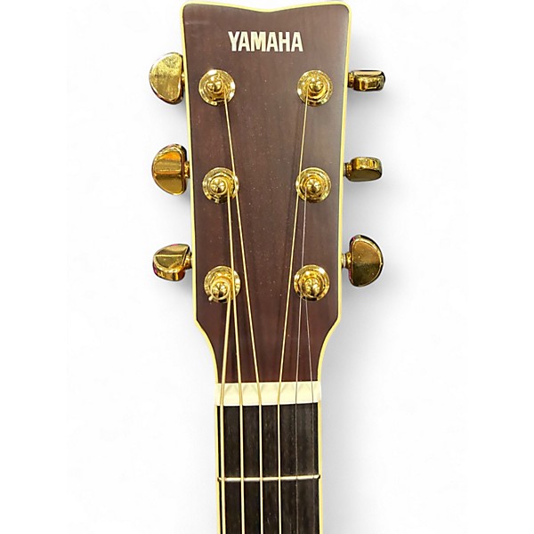 Used Yamaha LSTA Vintage Natural Acoustic Electric Guitar