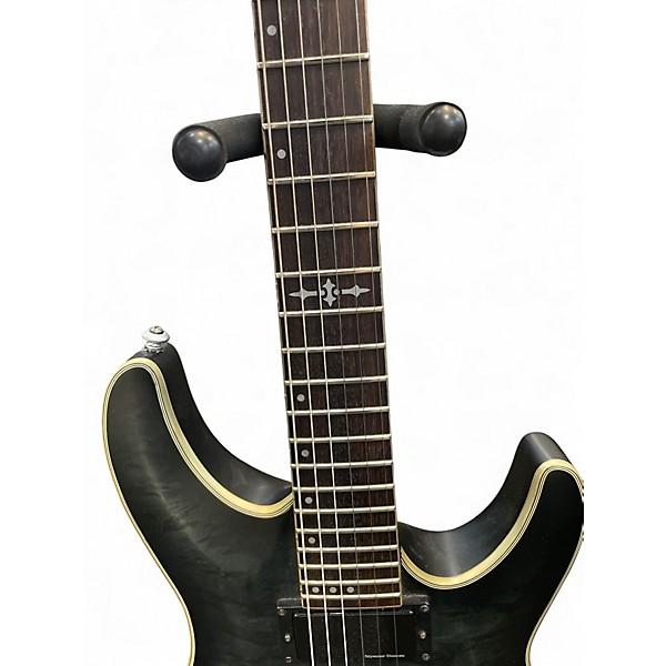 Used Schecter Guitar Research C1 Platinum Charcoal Solid Body Electric Guitar
