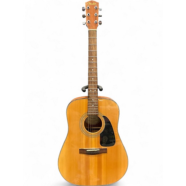 Used Fender DG8S Natural Acoustic Guitar