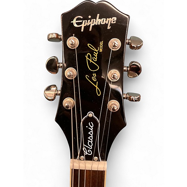 Used Epiphone Les Paul Classic Honey Burst Solid Body Electric Guitar