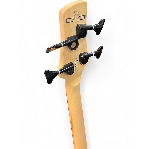 Used Ibanez SR250 Arctic White Electric Bass Guitar