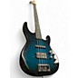 Used Carvin B4 Blue Burst Electric Bass Guitar