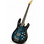 Used Carvin B4 Blue Burst Electric Bass Guitar