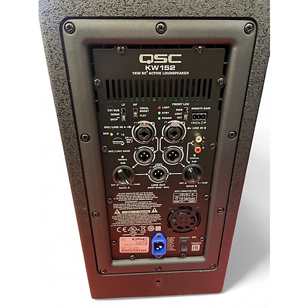 Used QSC KW152 15In 2-Way Powered Speaker