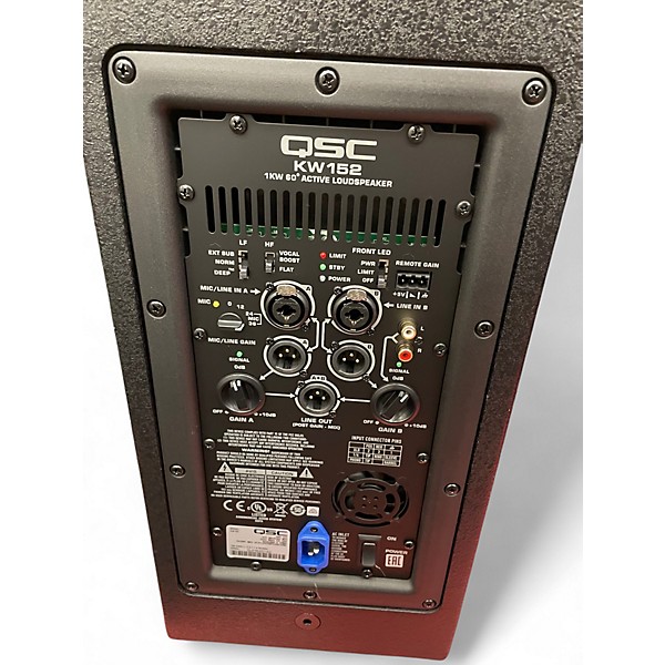 Used QSC KW152 15In 2-Way Powered Speaker