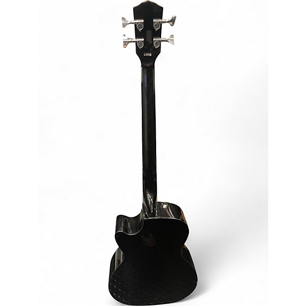 Used Fender CB-60SCE Black Acoustic Bass Guitar