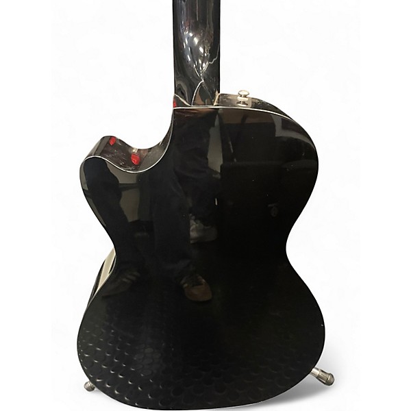 Used Fender CB-60SCE Black Acoustic Bass Guitar