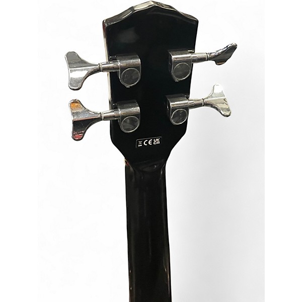 Used Fender CB-60SCE Black Acoustic Bass Guitar