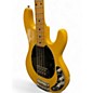Used Sterling by Music Man Stingray Yellow Electric Bass Guitar