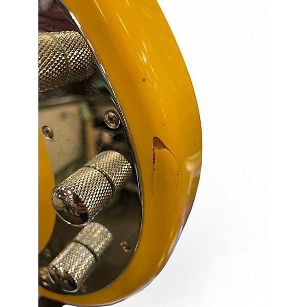 Used Sterling by Music Man Stingray Yellow Electric Bass Guitar