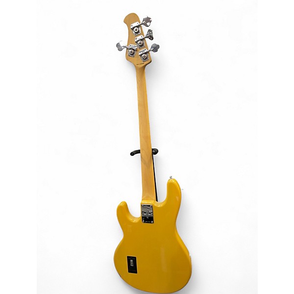 Used Sterling by Music Man Stingray Yellow Electric Bass Guitar